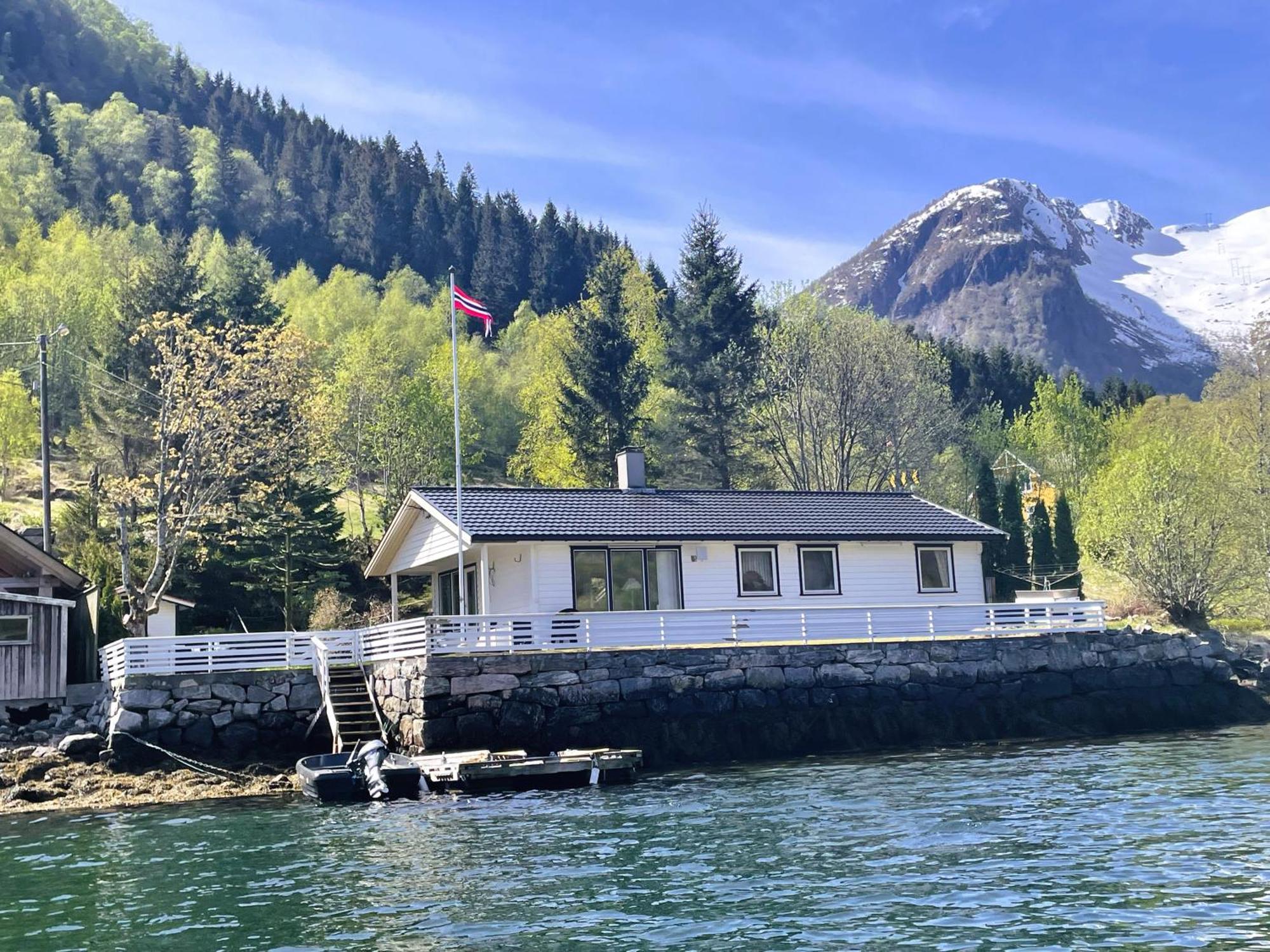 Villa Norwegen - Traumhaus direkt am Fjord Balestrand Exterior foto