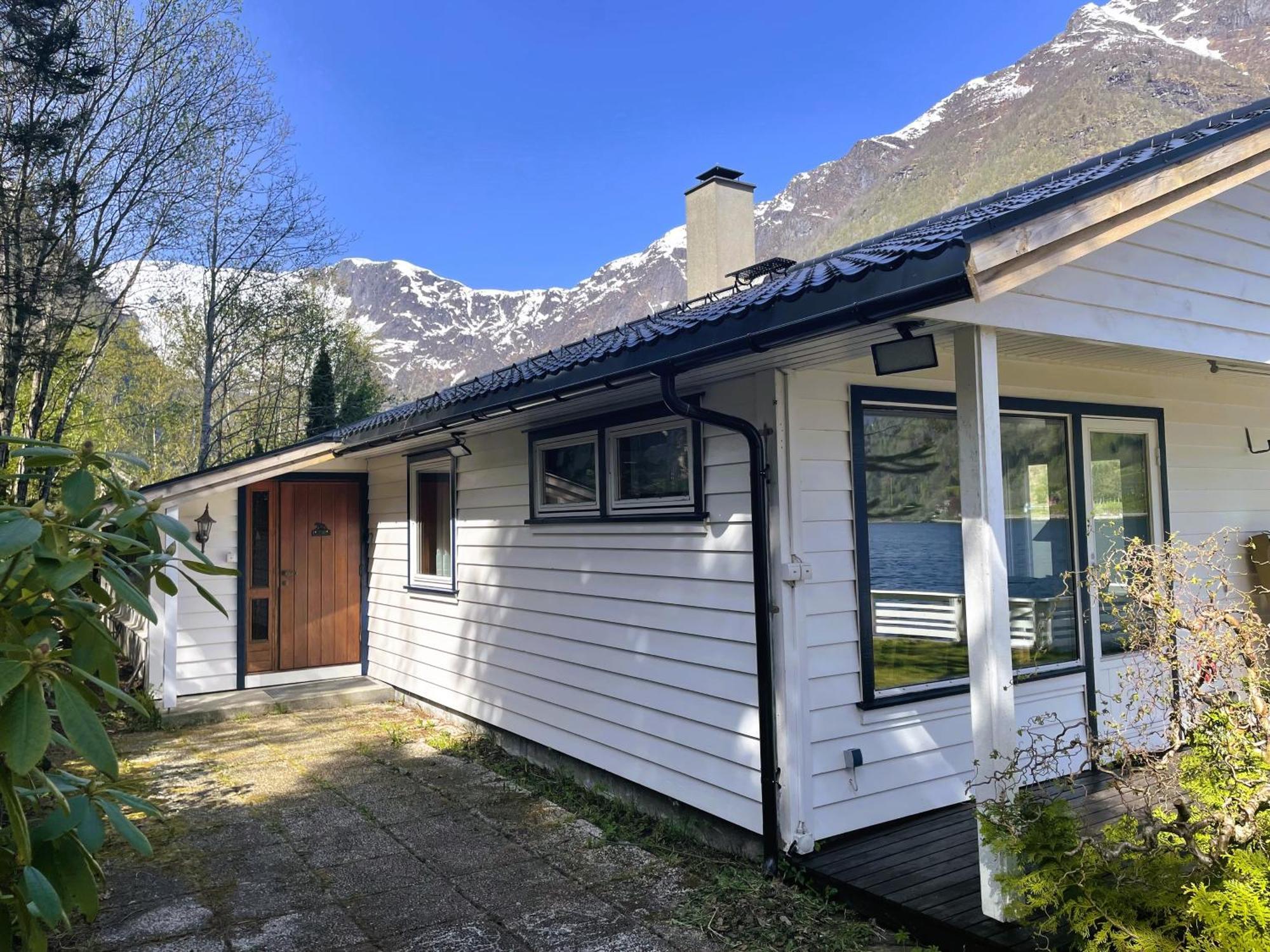 Villa Norwegen - Traumhaus direkt am Fjord Balestrand Exterior foto